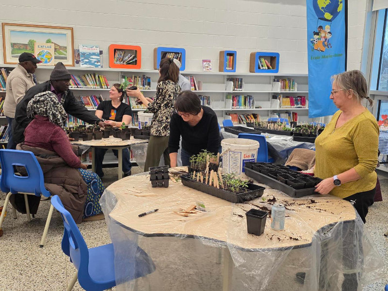 Formation et jardinage collectif avec LENGRAIS